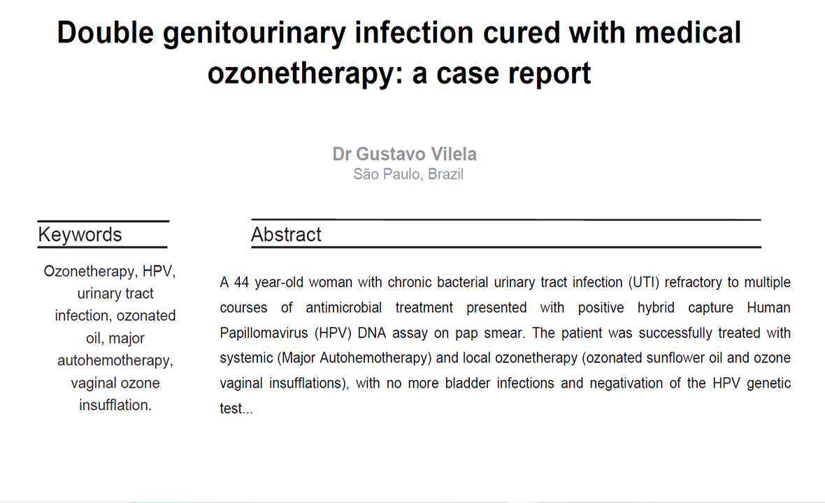 Double genitourinary infection cured with medical a case