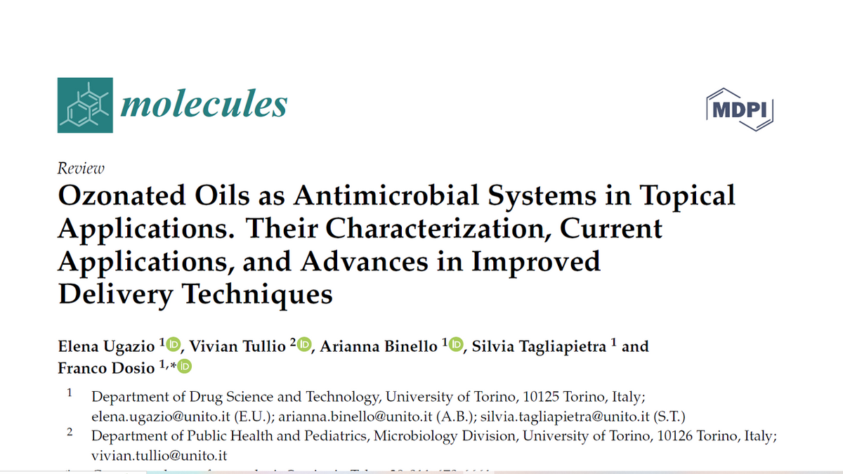 Ozonated Oils as Antimicrobial Systems in Topical Applications. Their naturalozone.co.nz