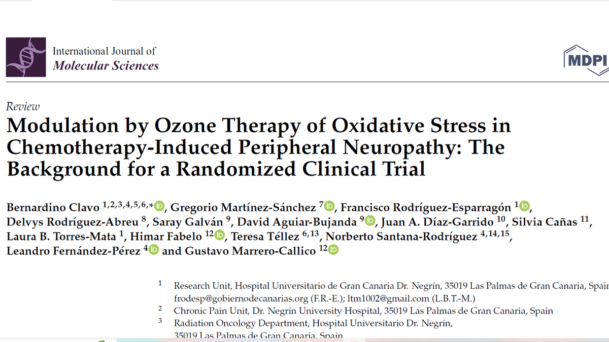 Modulation by Ozone Therapy of Oxidative Stress in ChemotherapyInduce