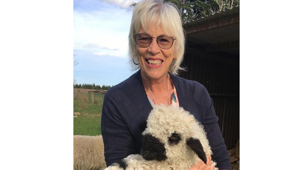 My mum loves her ozonated Jojoba oil as much as she does this cute cuddly sheep!